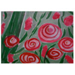 Abstract Painting on canvas