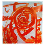 Abstract Painting on canvas