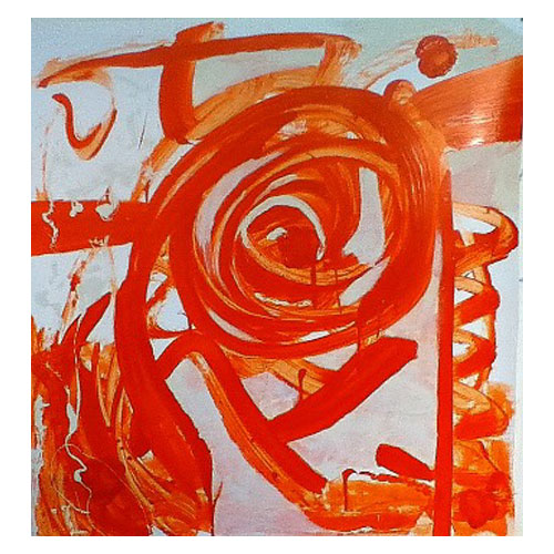 Abstract Painting on canvas