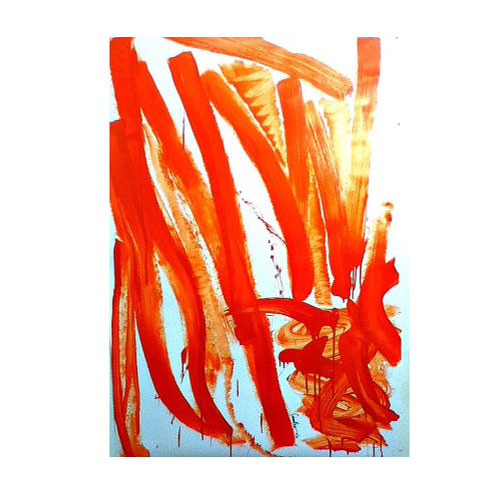 Abstract Painting on canvas