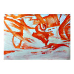 Abstract Painting on canvas