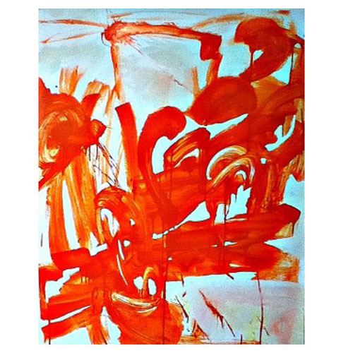 Abstract Painting on canvas