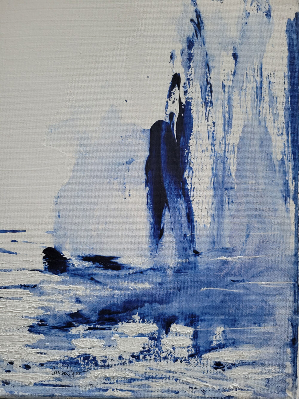 Iceberg  Acrylic on Canvas
